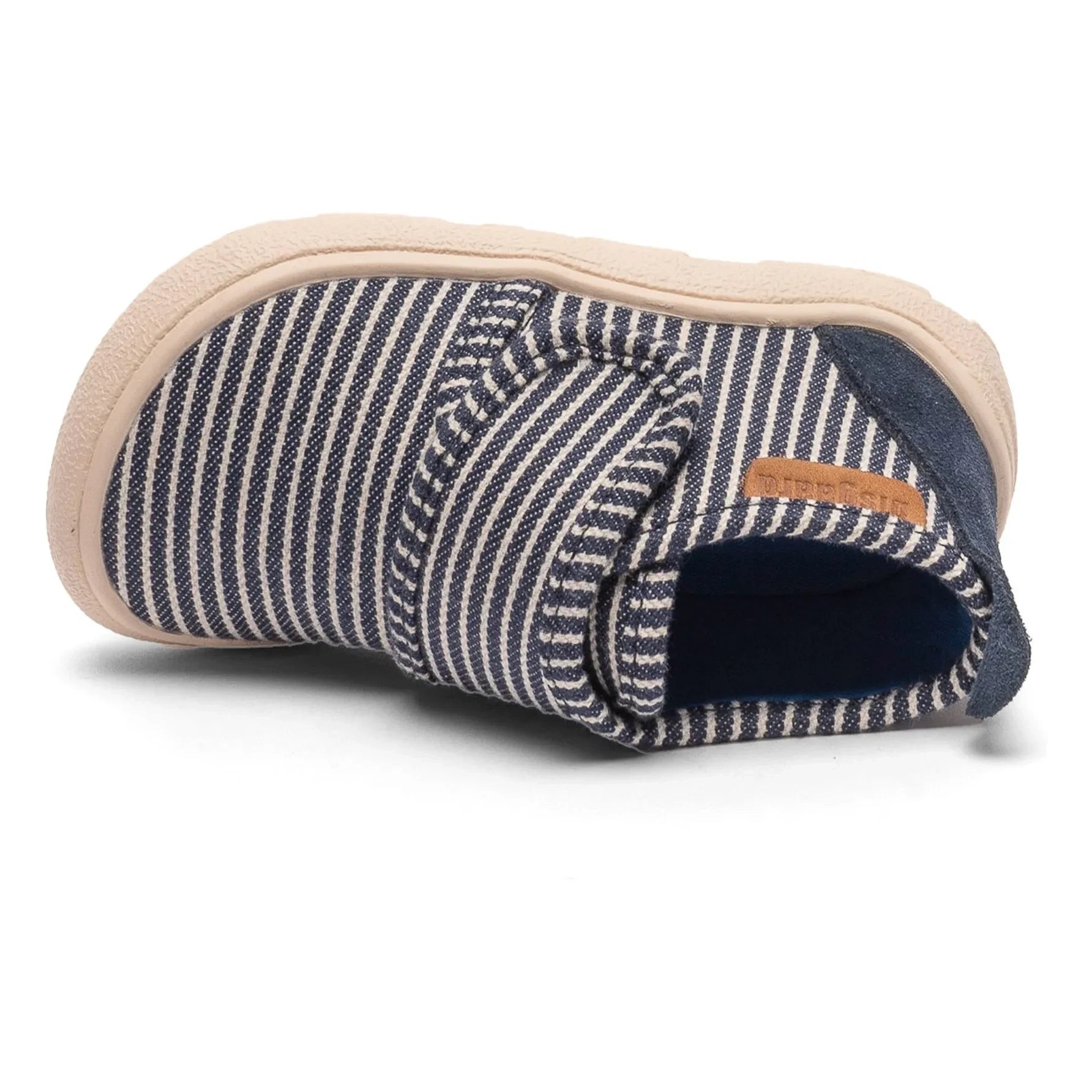 bisgaard - Striped Scratch Slippers | Navy blue