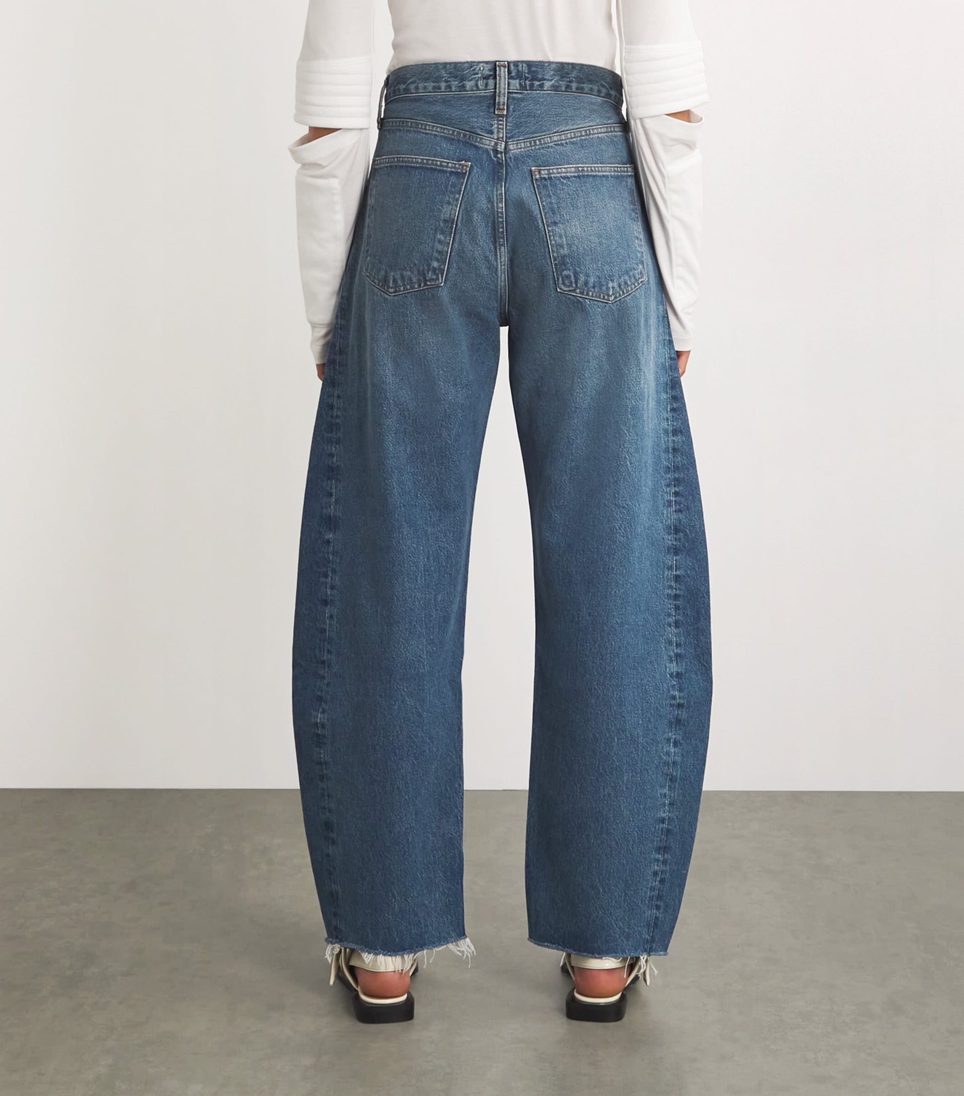 AGOLDE Blue Luna Barrel-Leg Jeans