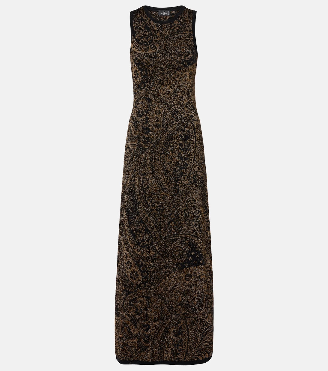 Etro - Wool-blend jacquard maxi dress