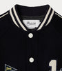 Bonpoint Virgin Wool-Blend Varsity Jacket (10-14 Years)