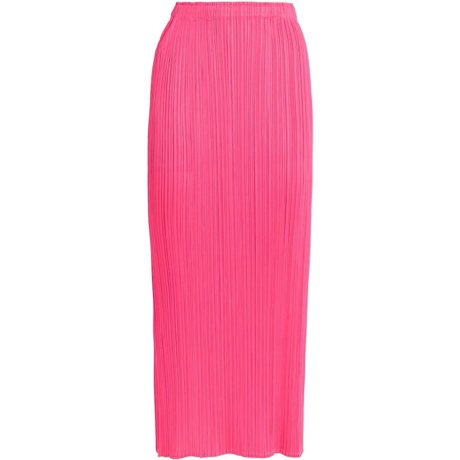 Pink Monthly Colors March Midi Skirt