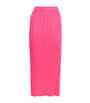Pleats Please Issey Miyake Pink Monthly Colors March Midi Skirt