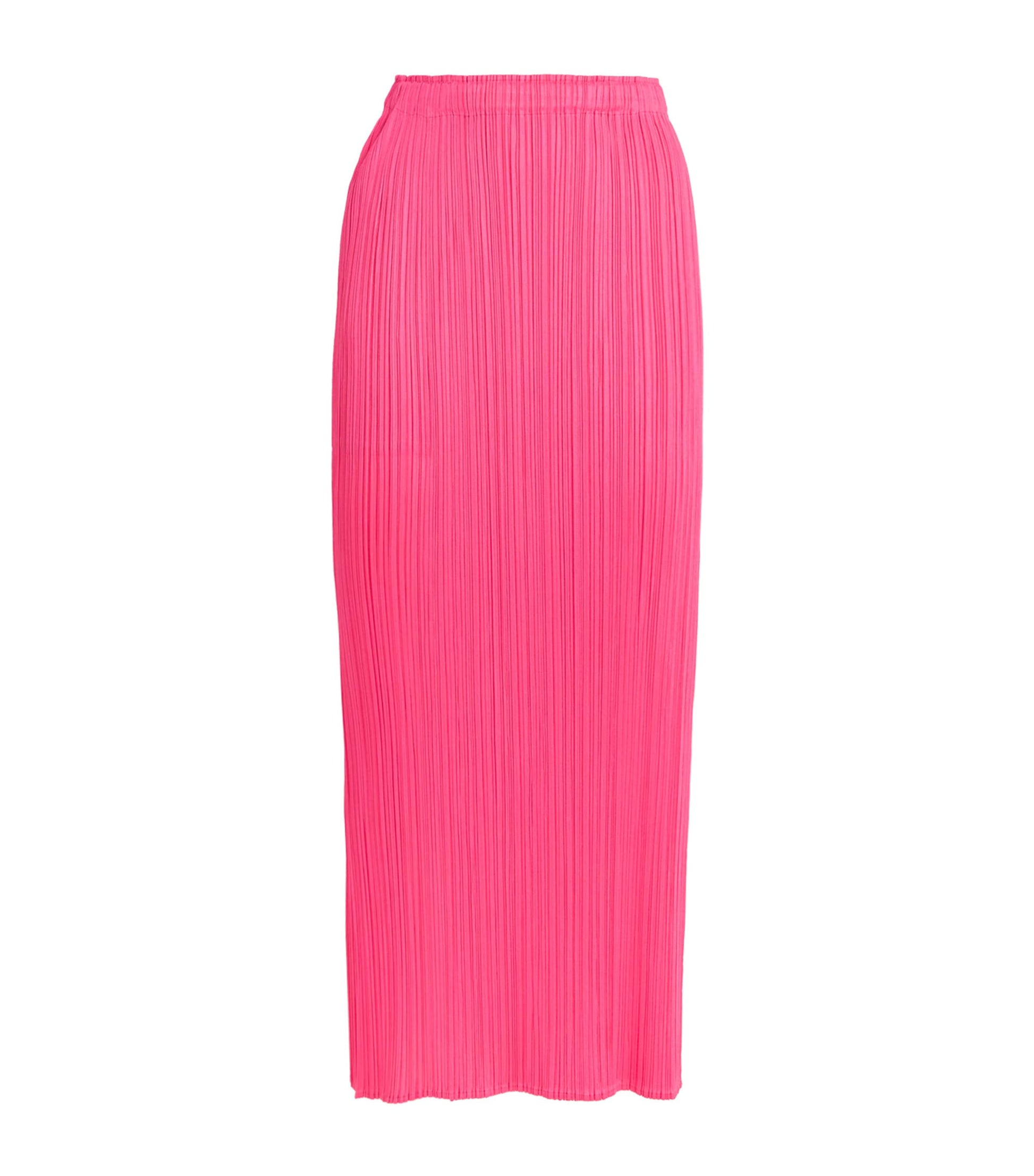 Pleats Please Issey Miyake Pink Monthly Colors March Midi Skirt