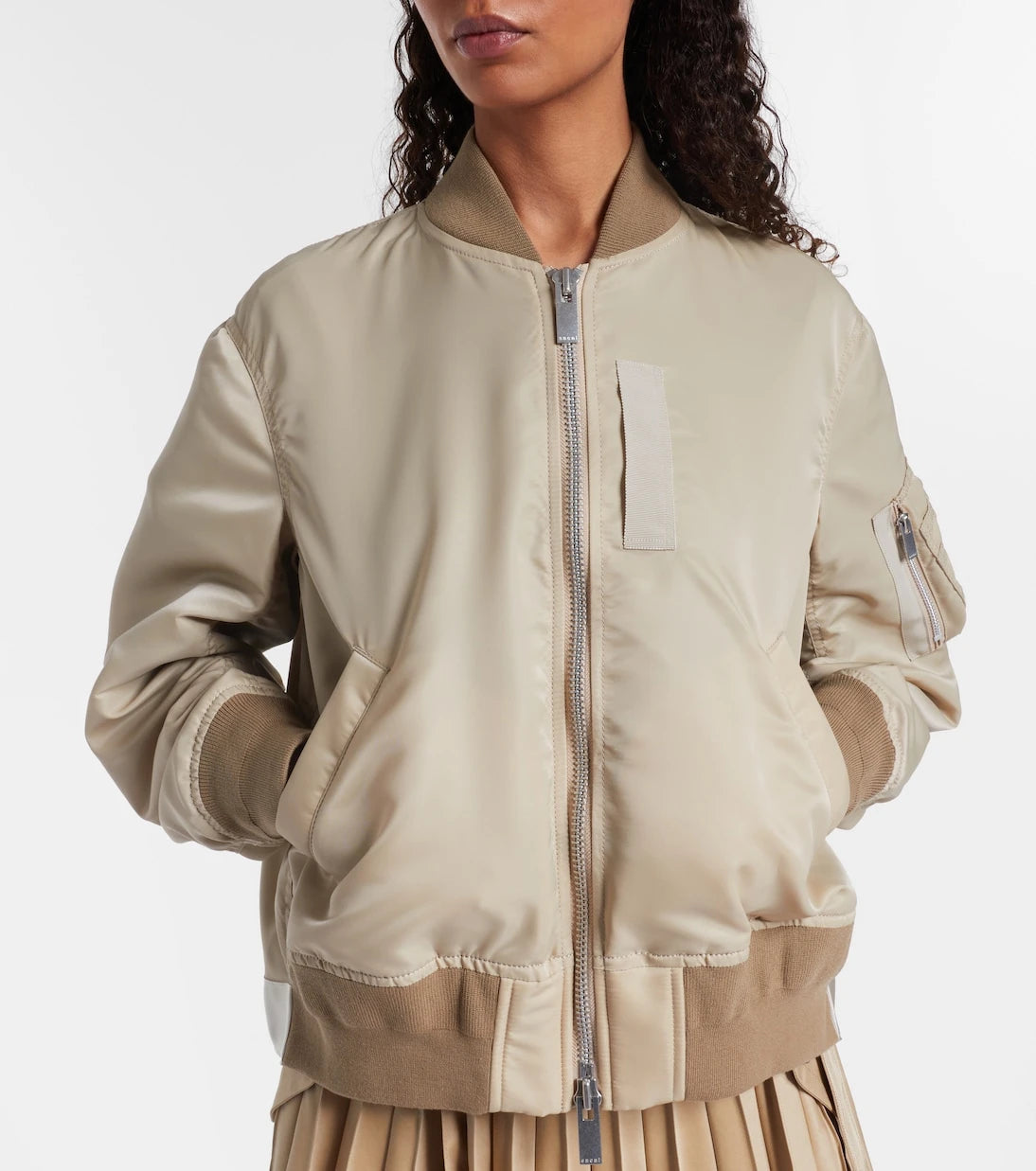 Sacai - Twill blouson