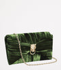 Green Velvet Panthère Graphique de Cartier Chain Pouch