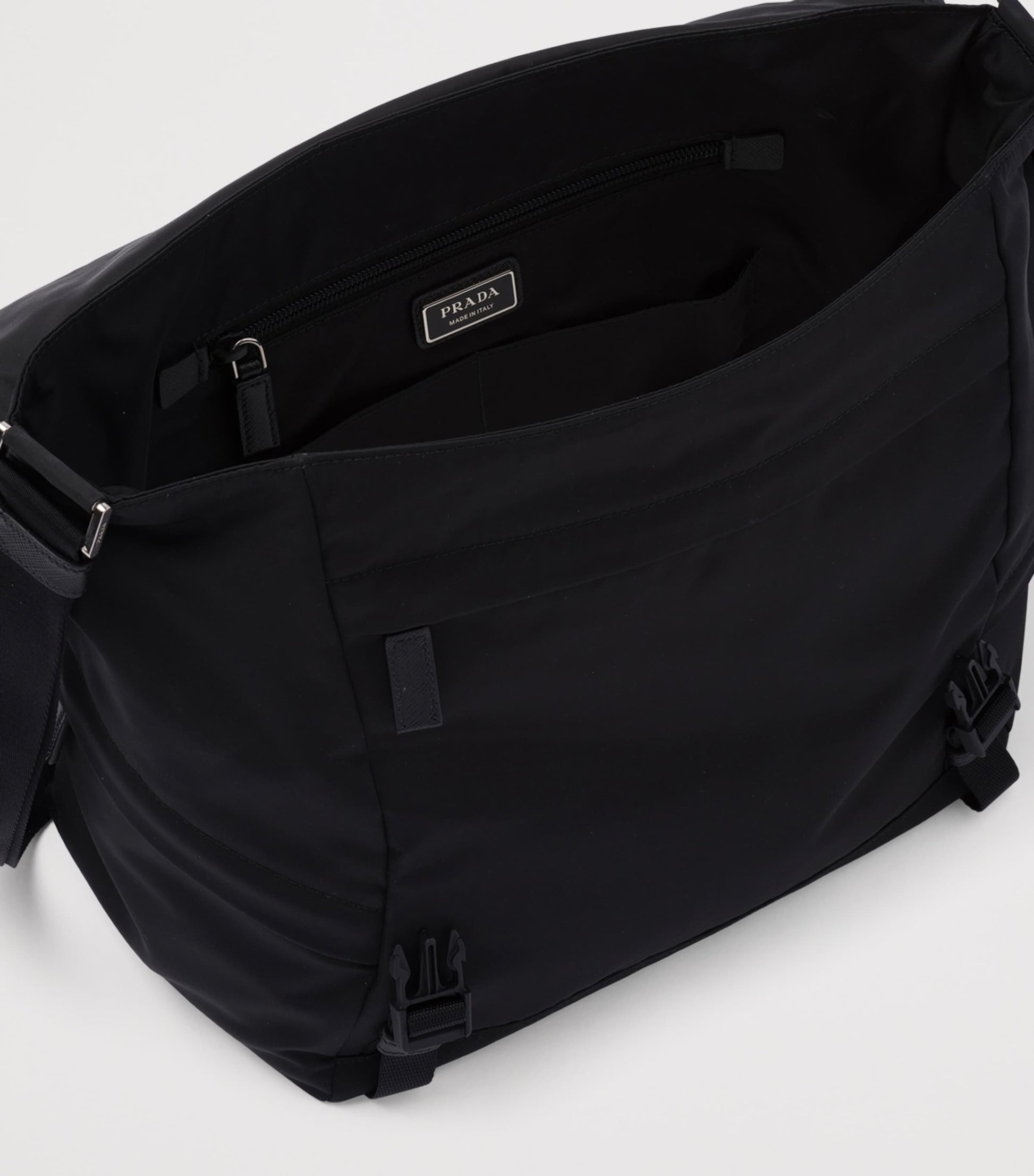 Prada Re-Nylon and Saffiano Leather Shoulder Bag