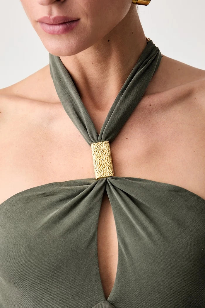 Marciano by Guess modal halter yaka elbise SORAYA