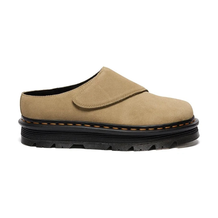 Велурени чехли Dr. Martens ZebZag AnyWair Mule