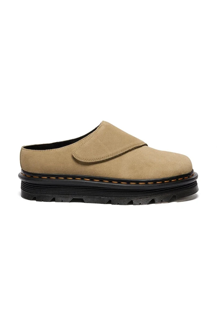 Велурени чехли Dr. Martens ZebZag AnyWair Mule
