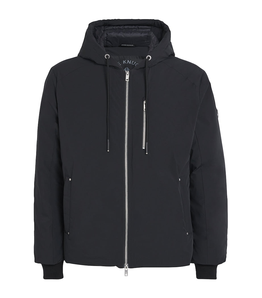 Moose Knuckles Black Down Northdale Jacket
