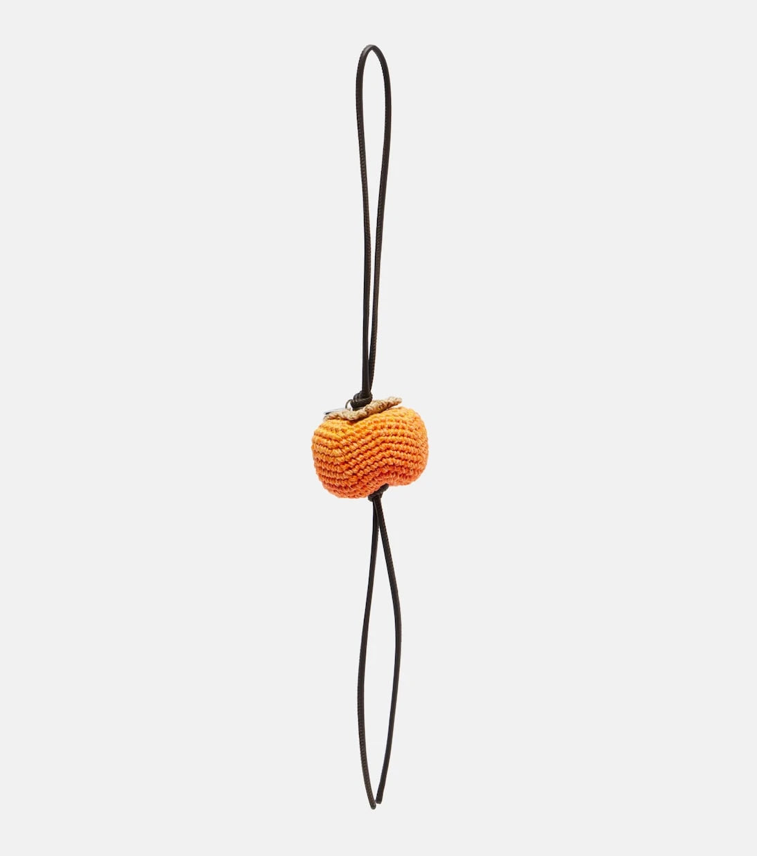 JW Anderson - Persimmon crochet bag charm