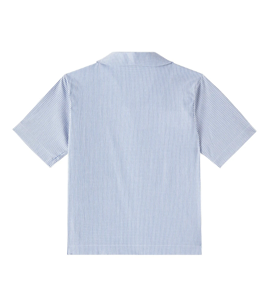 Balmain Kids - Logo pinstripe cotton-blend shirt
