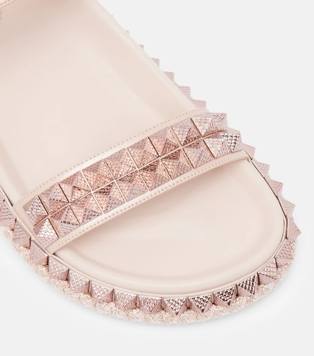 Christian Louboutin - Pyrabizz spiked leather sandals