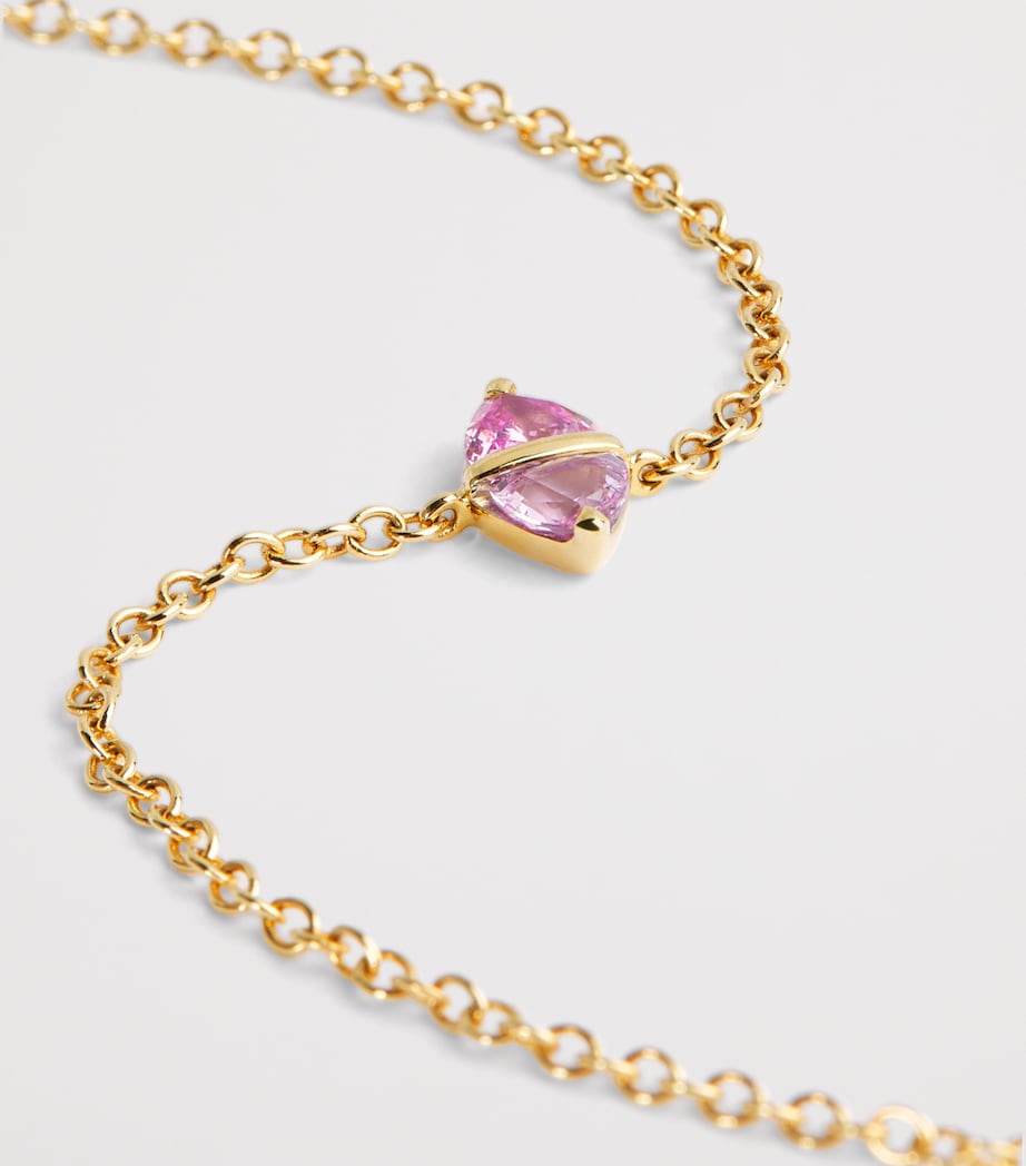 Yellow Gold and Sapphire Tilly Bracelet