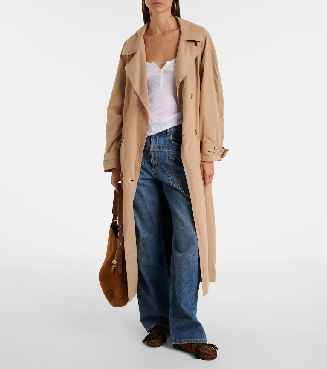 Isabel Marant - Elea belted double-breasted coat