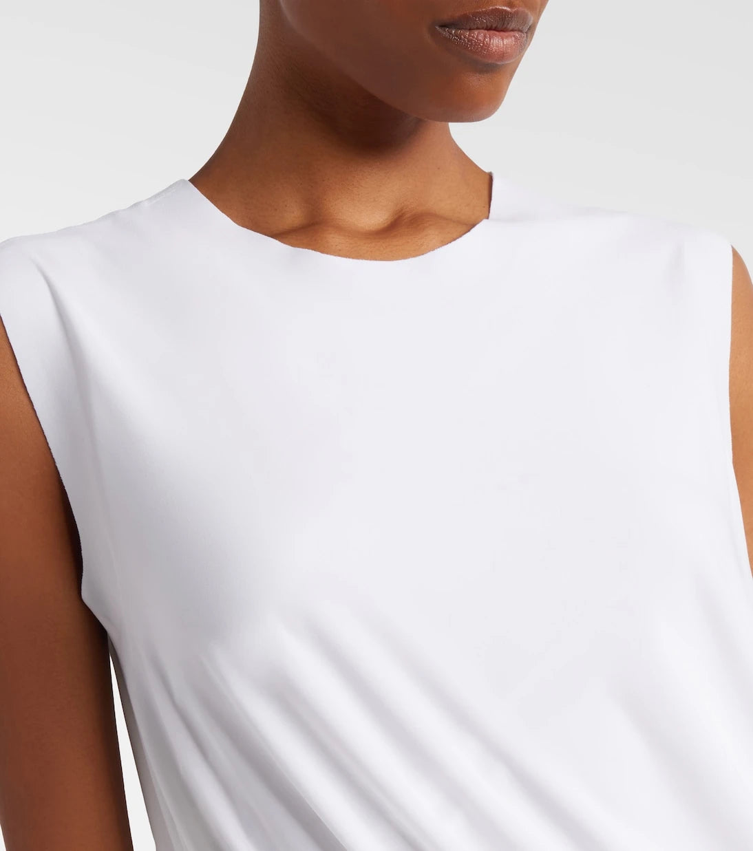 Norma Kamali - Twist jersey top