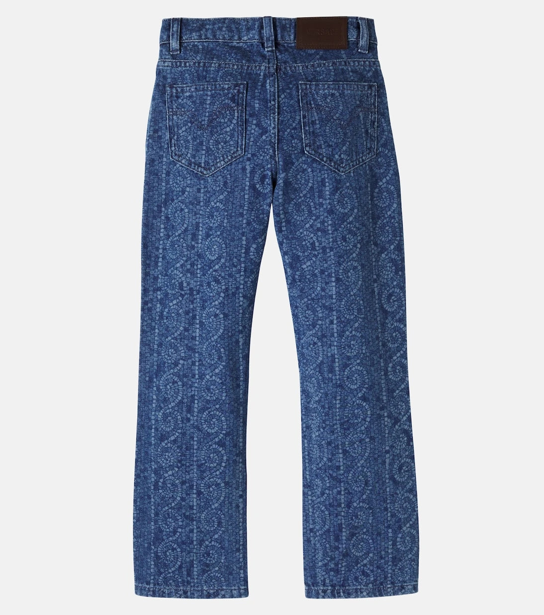Versace Kids - Printed straight jeans