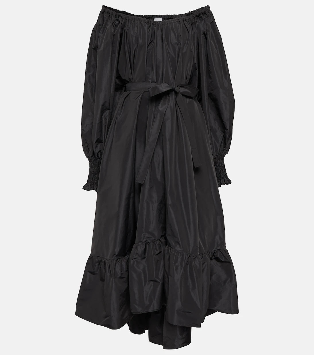 Patou - Off-shoulder faille maxi dress
