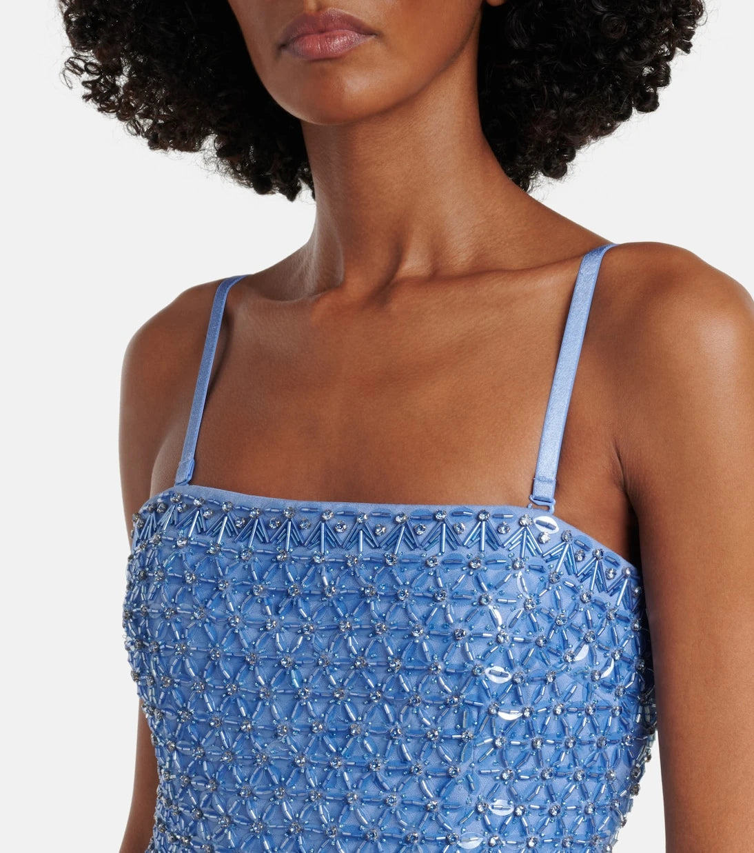 Simkhai - Vanessa embellished bustier gown