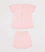 Cotton Knitted Top and Bloomers Set (0-6 Months)