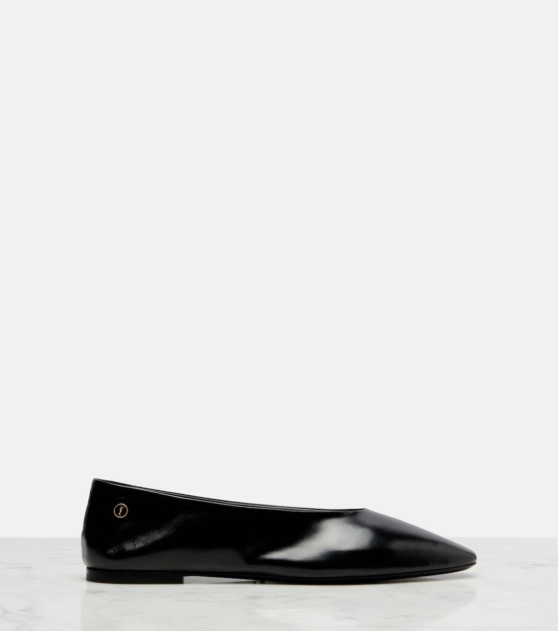 Saint Laurent - Sao leather ballet flats