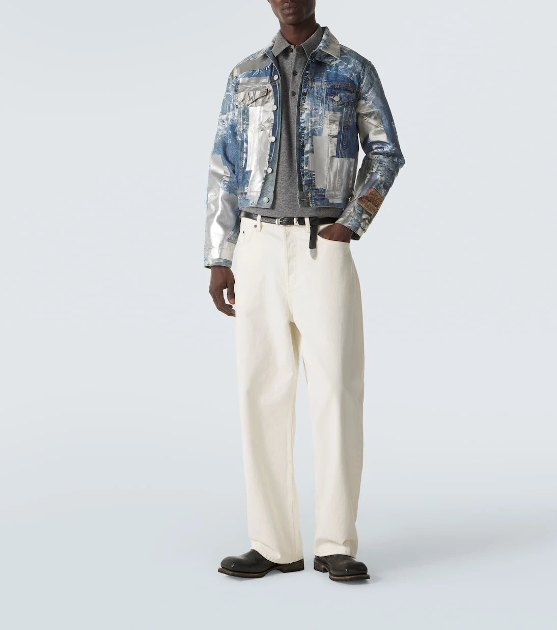 Acne Studios - Printed denim jacket