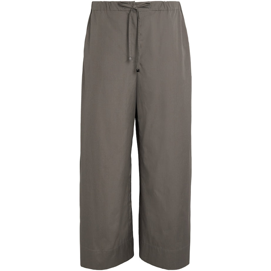 Cotton Drawstring Trousers