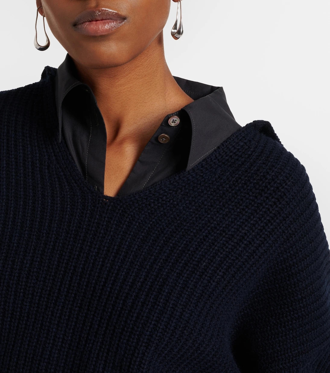 Jardin des Orangers - Cotton and cashmere sweater