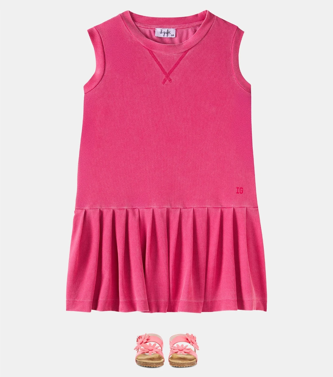 Il Gufo - Pleated dress