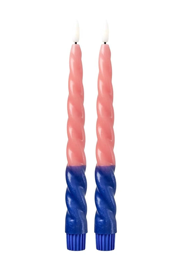Rice Coral LED mum seti (2 adet)