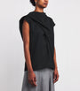 Wool Draped Top