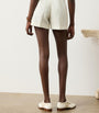 White Linen Denise Shorts