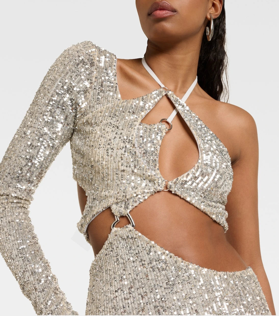 Roberta Einer - Banu cutout sequined minidress