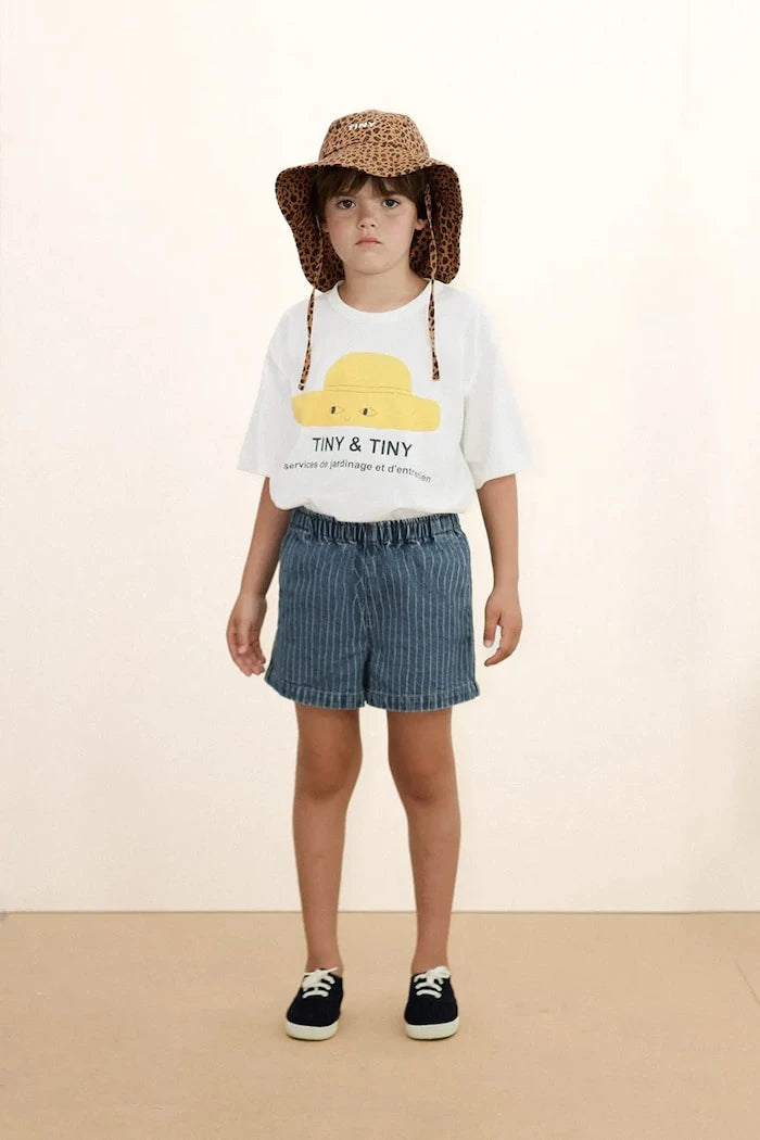 Детска памучна тениска Tinycottons TINY HAT GRAPHIC TEE