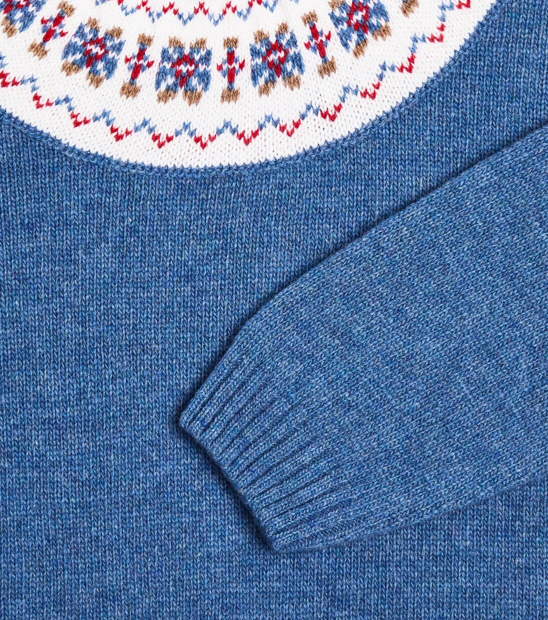La Coqueta - Fair Isle wool-blend intarsia sweater