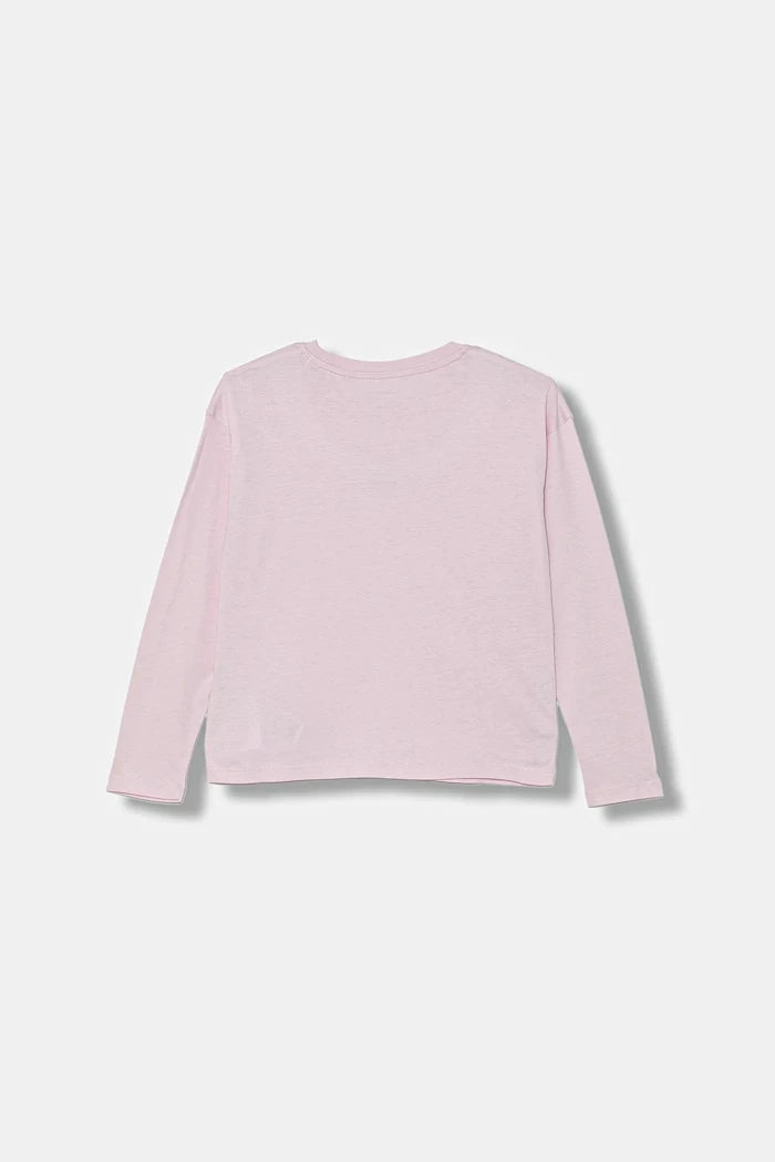 Детска блуза с дълги ръкави Calvin Klein Jeans