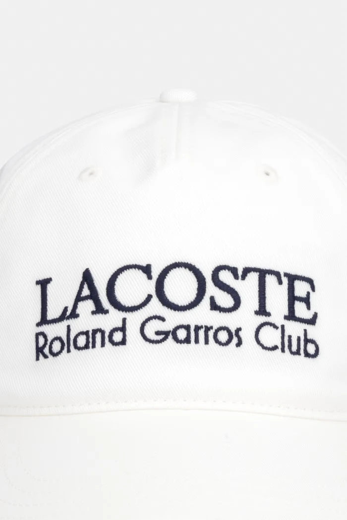 Lacoste Pamuklu Vizörlü Şapka