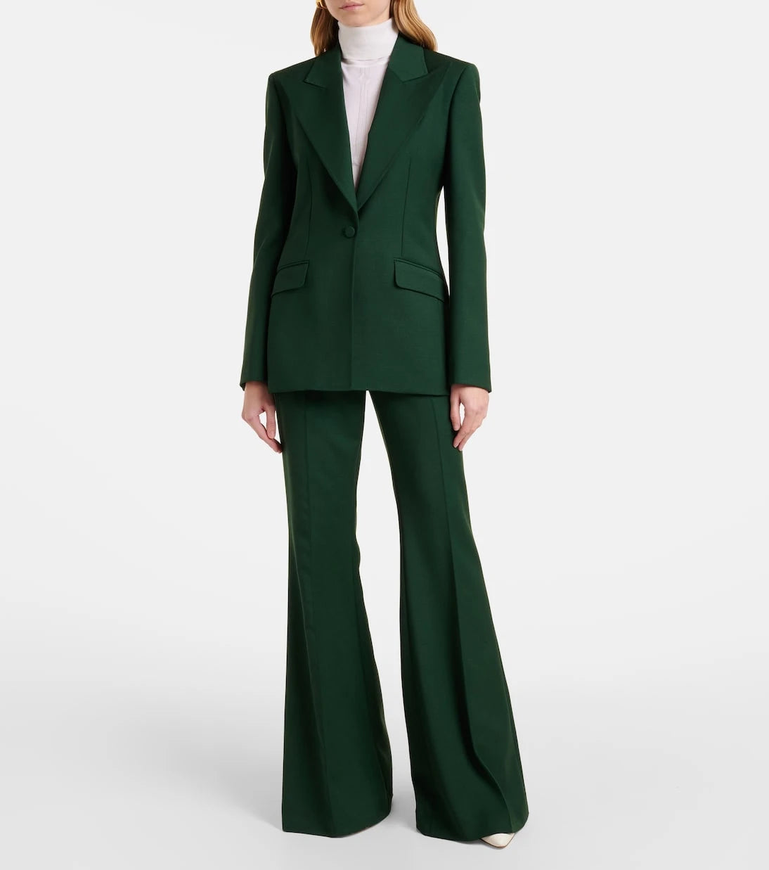 Gabriela Hearst - Rhein wool flared pants