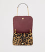 Saint Laurent Brown Mini Jamie 4.3 Leopard Print Shoulder Bag