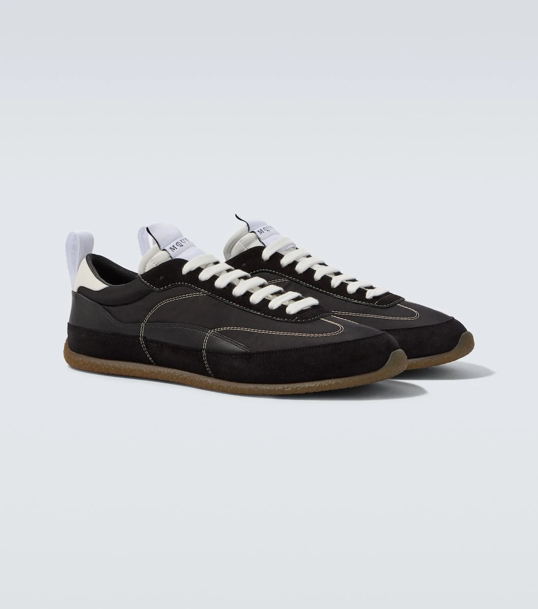 McQueen - EC1 suede-trimmed sneakers