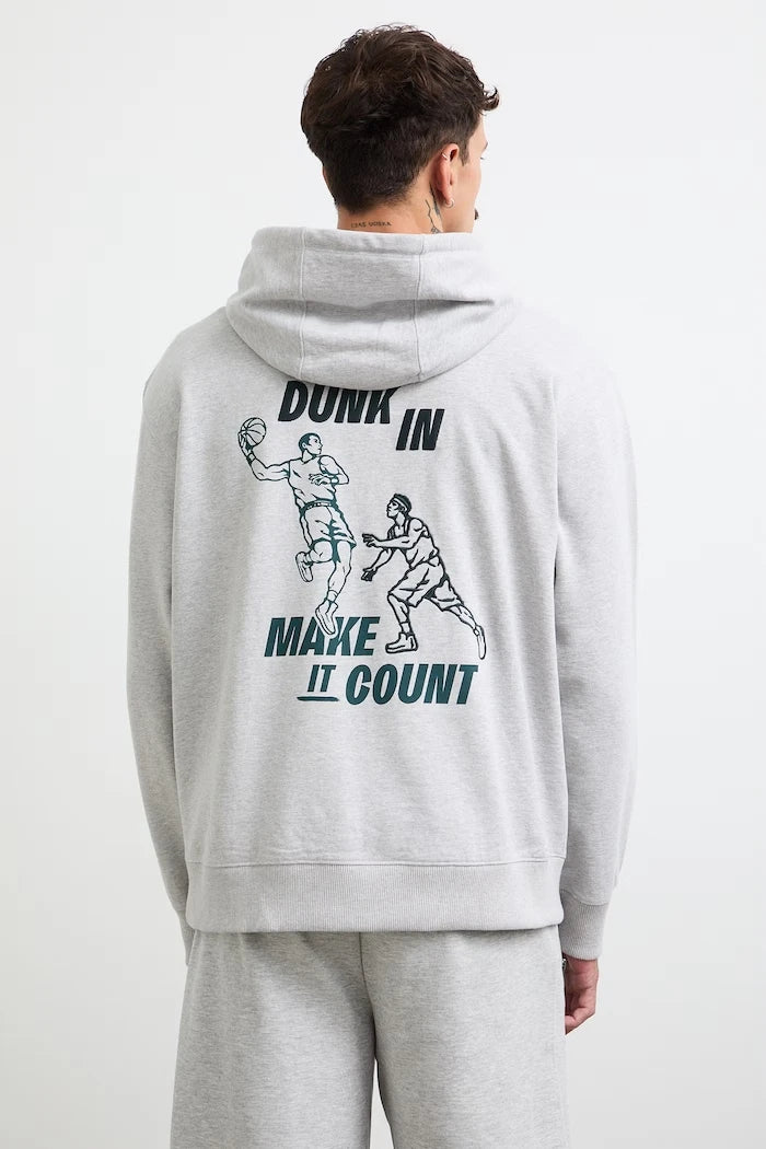 Medicine erkek pamuklu kapüşonlu sweatshirt