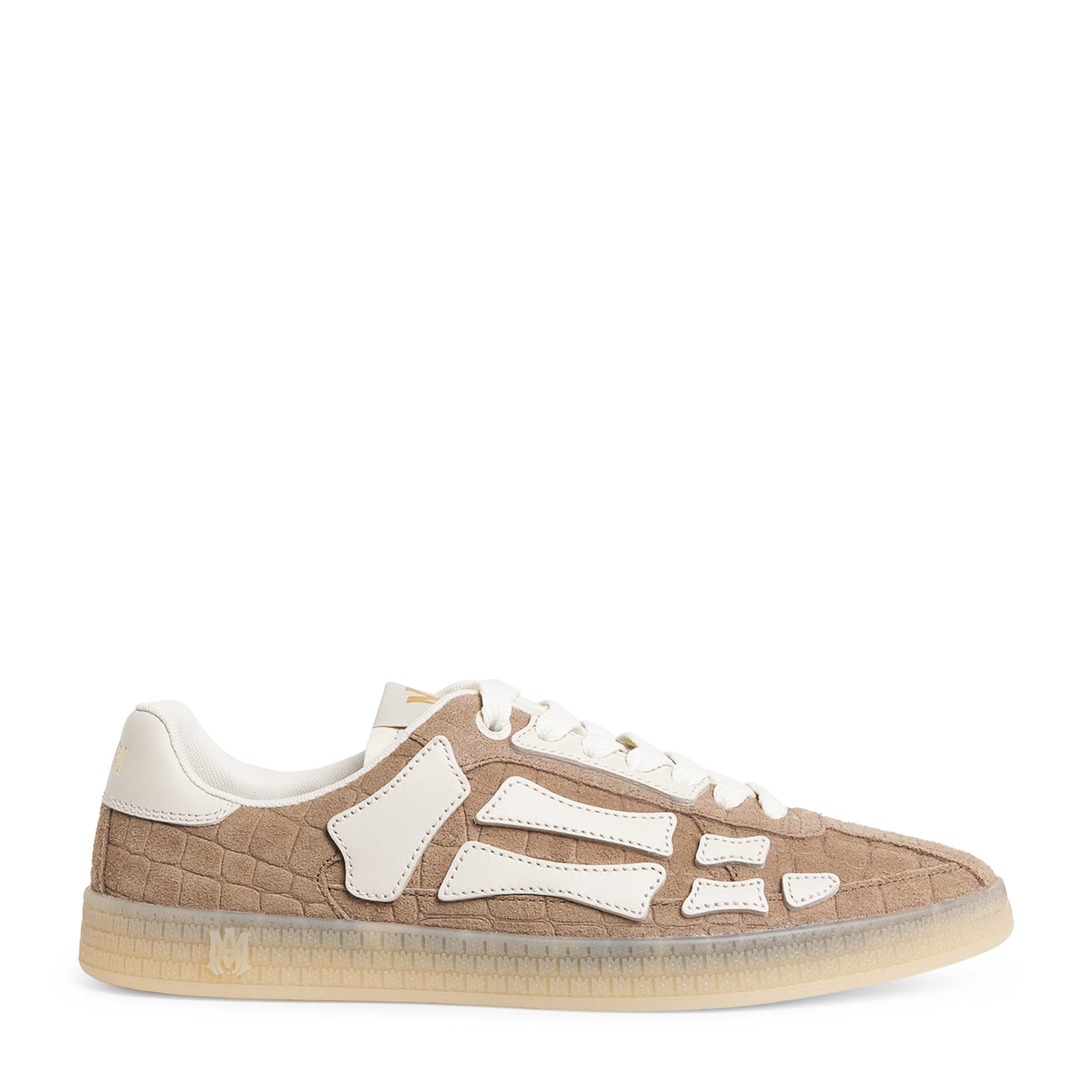 Suede Pacific Bones Low-Top Sneakers