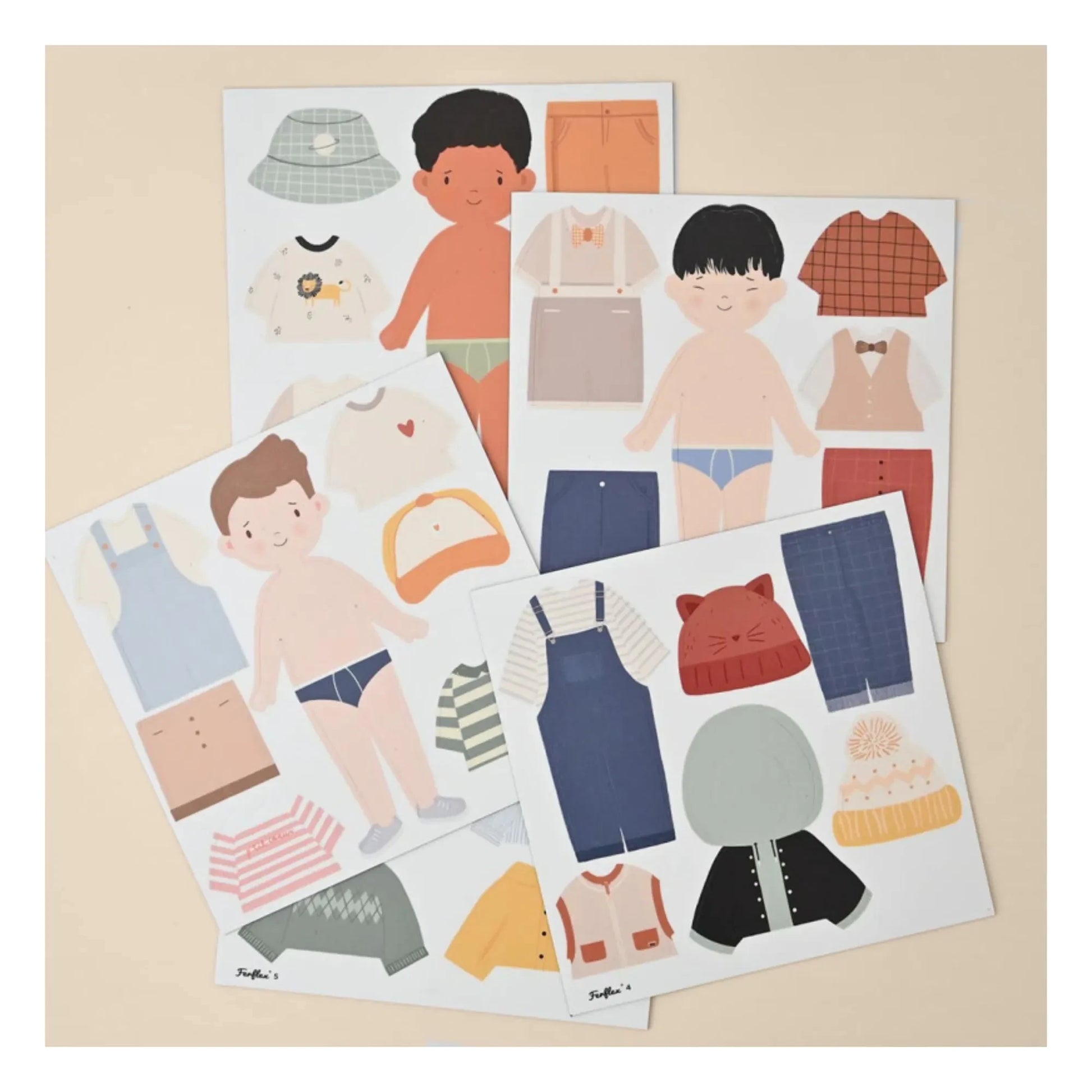 Ferflex - Magnetic game Silhouettes to dress