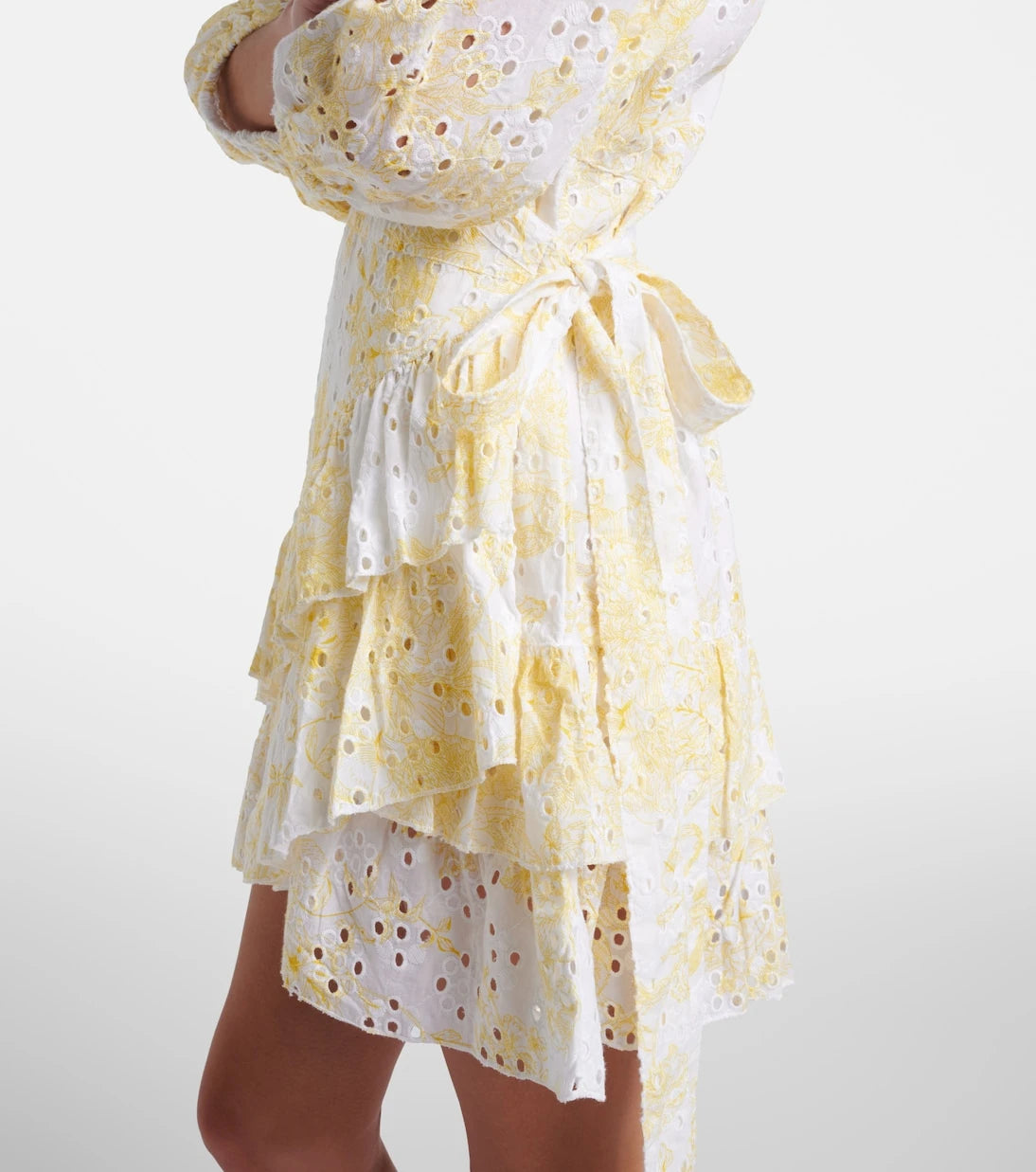 Melissa Odabash - Tabitha broderie anglaise cotton wrap dress