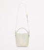 Saint Laurent White Small Calfskin Le 37 Bucket Bag