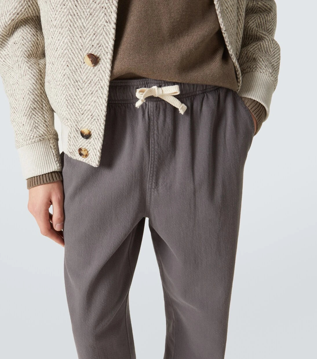 Frame - Cotton straight pants