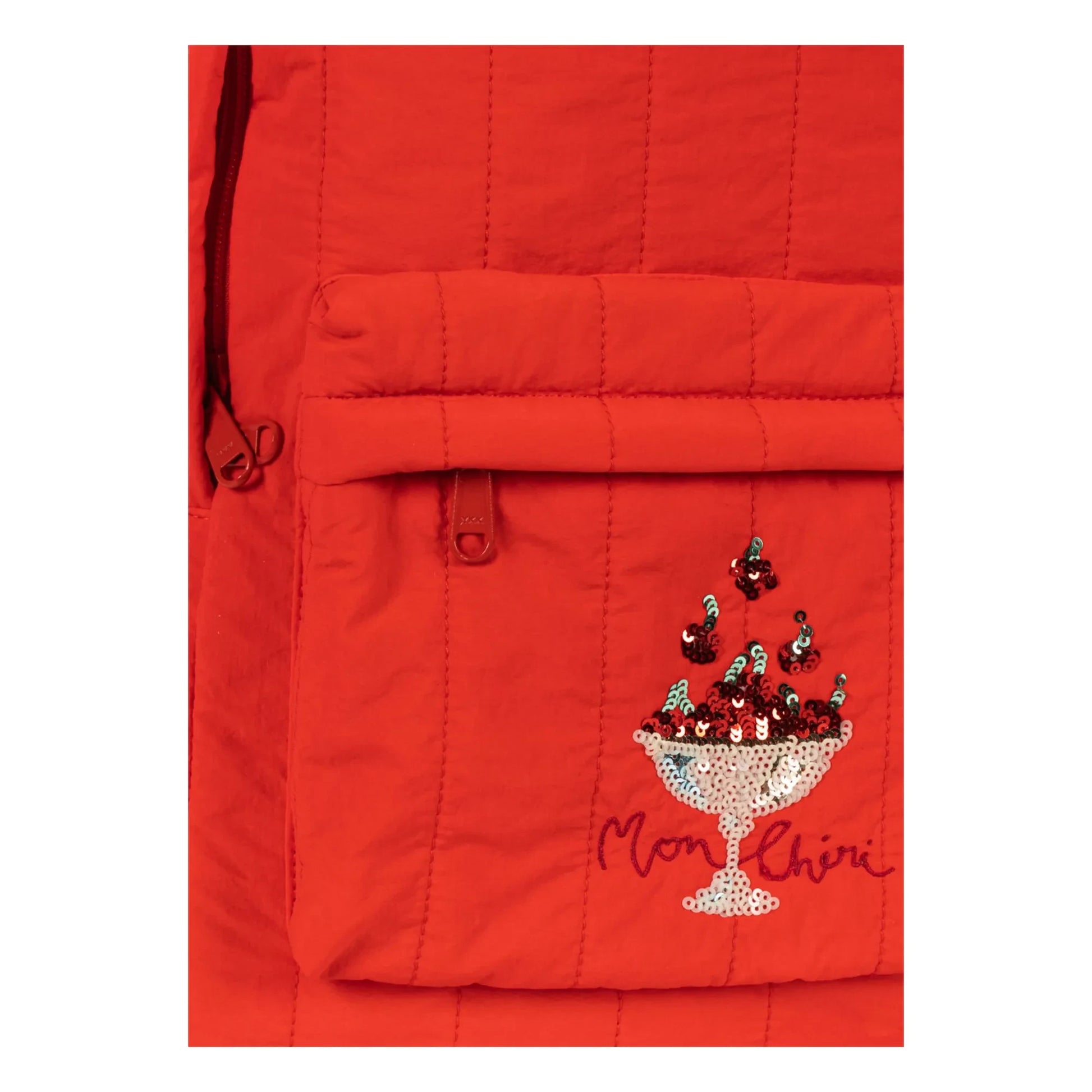 Konges Sløjd - Mon Chéri Sequins Backpack | Red