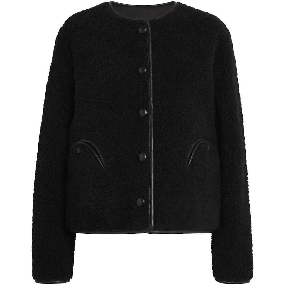 Blazé Milano Shearling Bliss Bomber Jacket