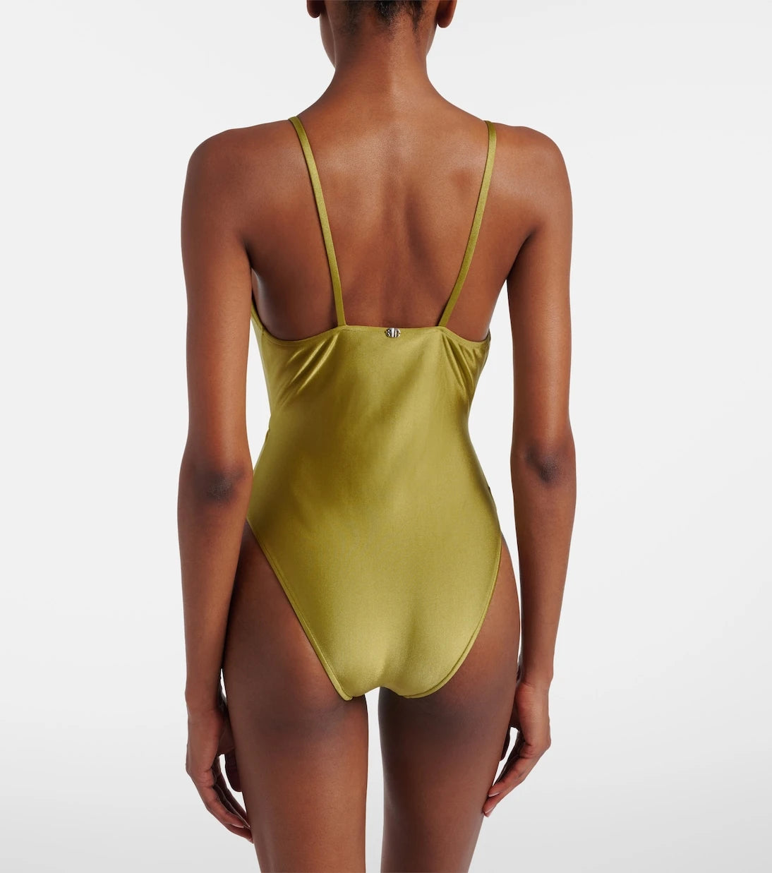 Adriana Degreas - Belted embellished swimsuit