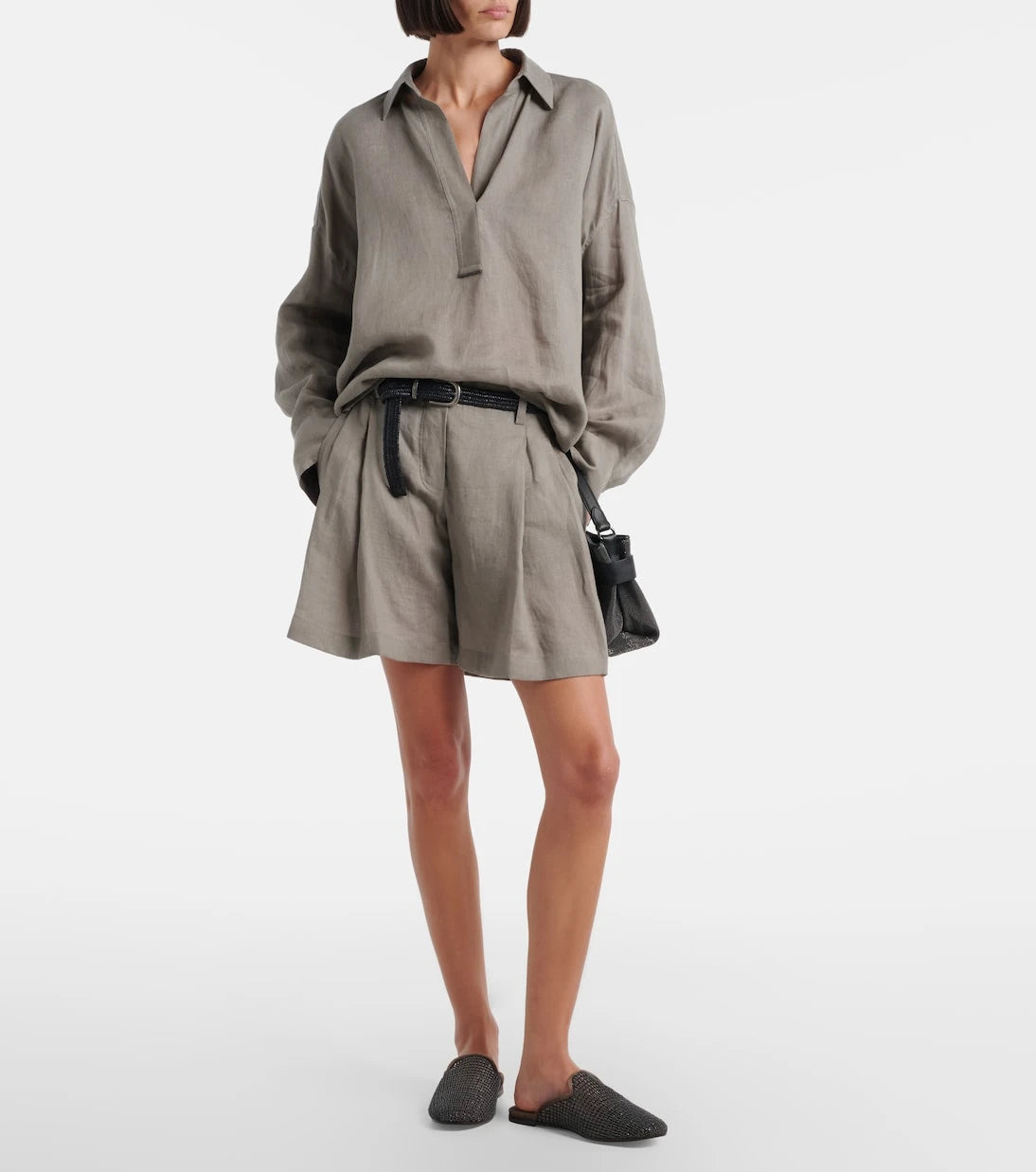 Brunello Cucinelli - Monili mules